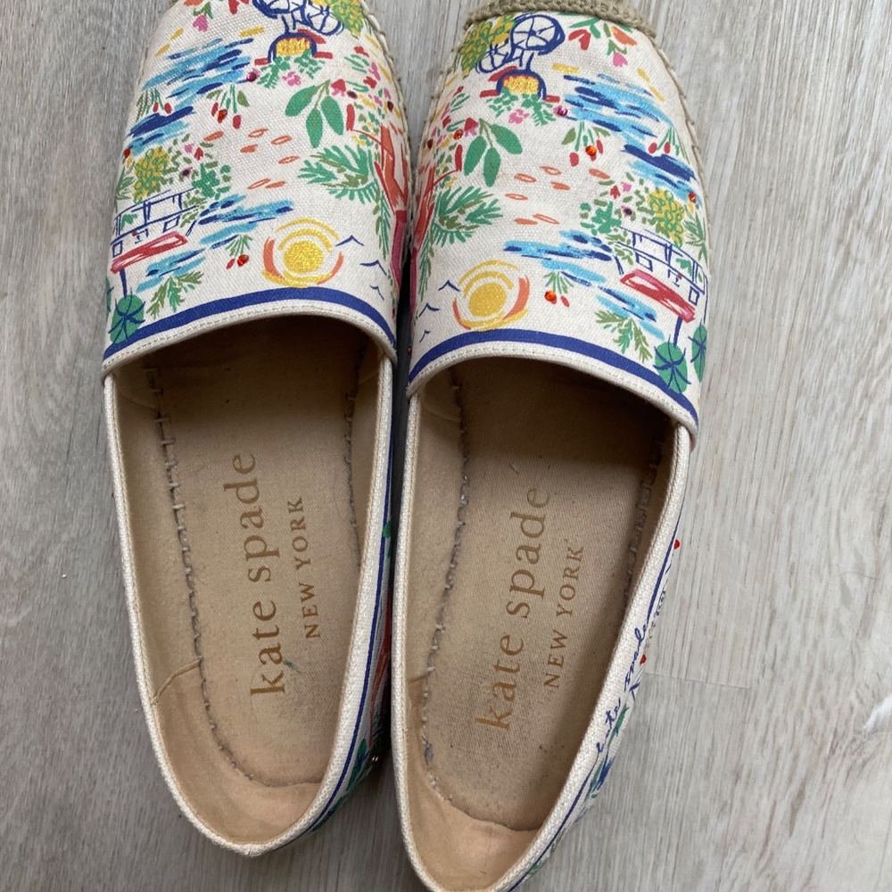 Kate Spade printed espadrilles 8 - Picture 9 of 9
